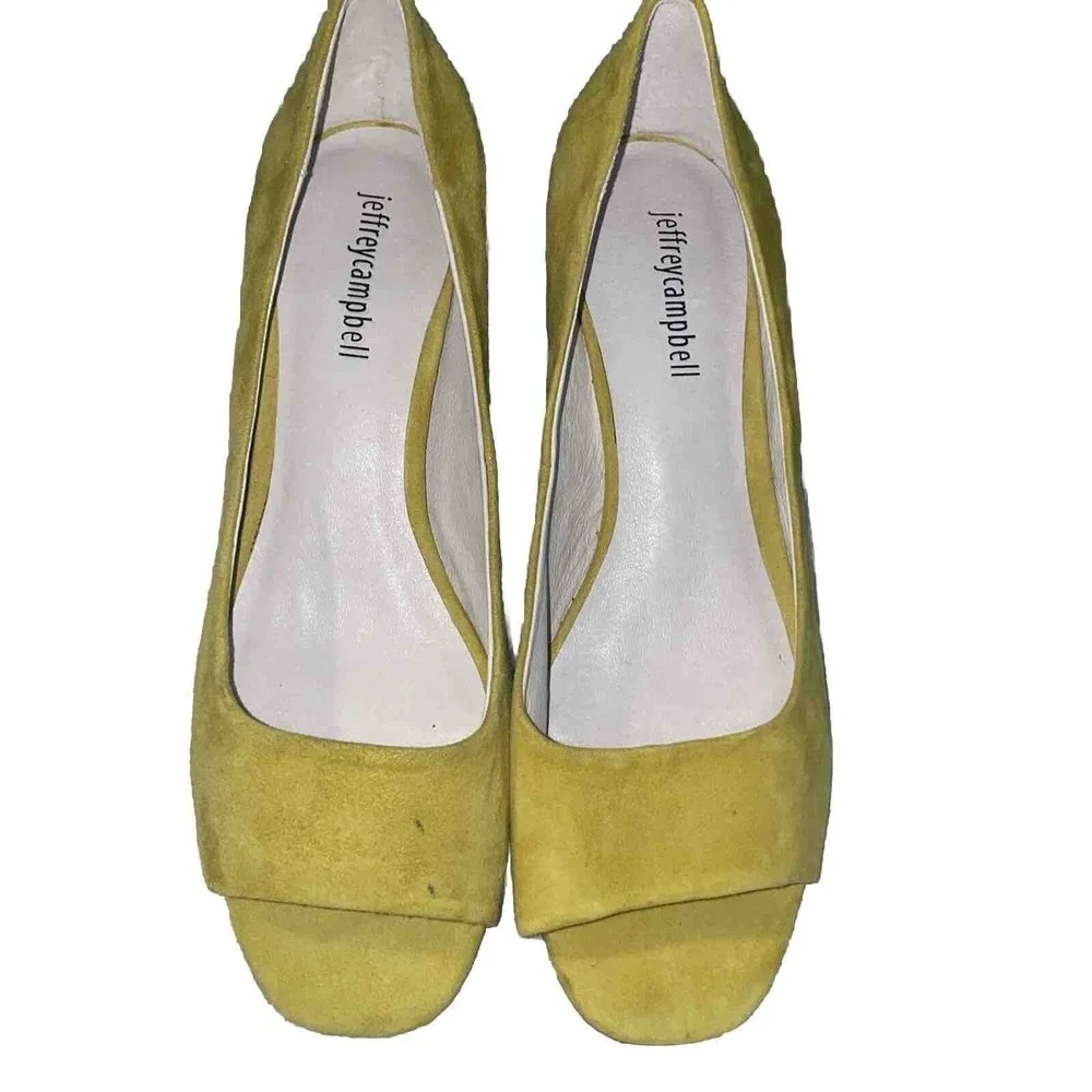 Jeffery Campbell‎ Suede Open Toe 2 